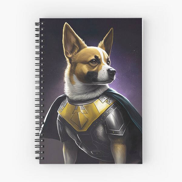 Item preview, Super Hero Dog Illustration designed and sold by unrealartwork.