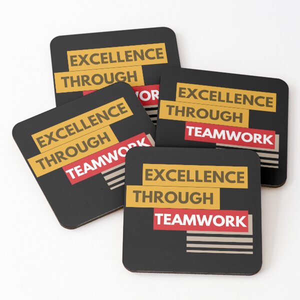 Item preview, Excellence Through Teamwork designed and sold by Color-Sparkle.