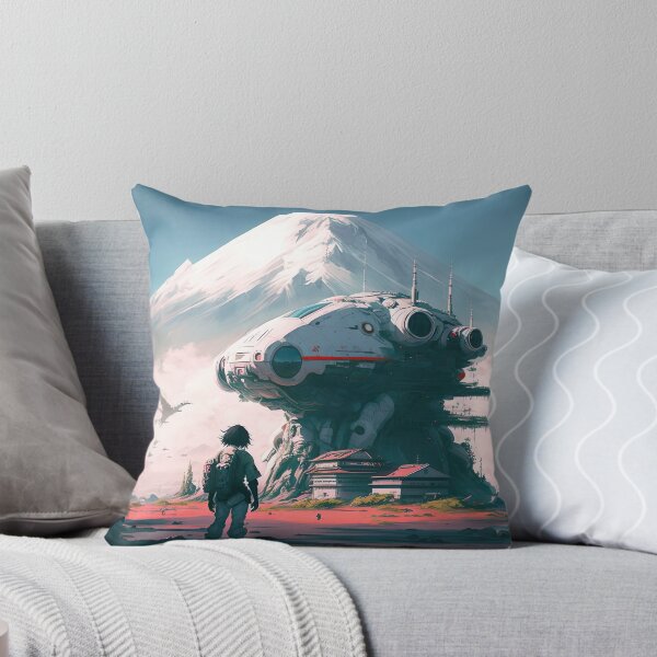 Item preview, Futuristic Japan Illustration designed and sold by unrealartwork.
