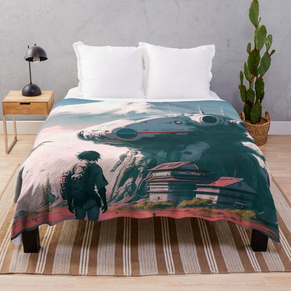 Item preview, Futuristic Japan Illustration designed and sold by unrealartwork.