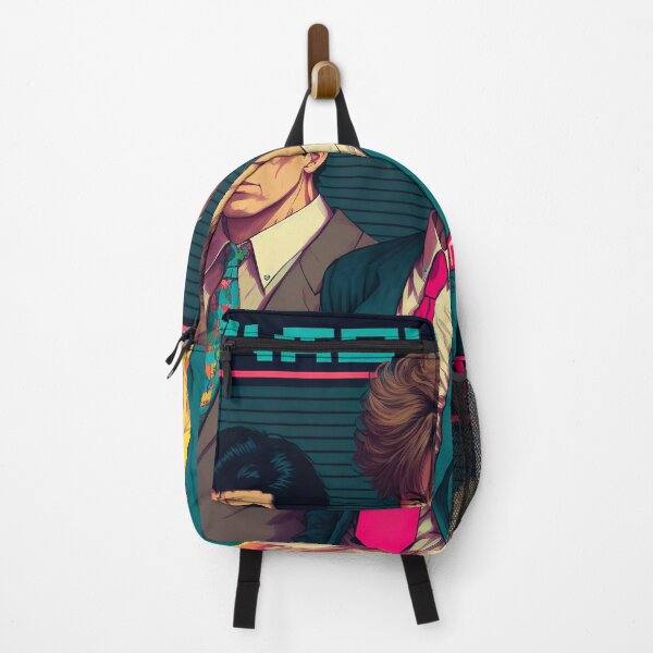Item preview, 80s style Salarymen Japan Illustration designed and sold by unrealartwork.