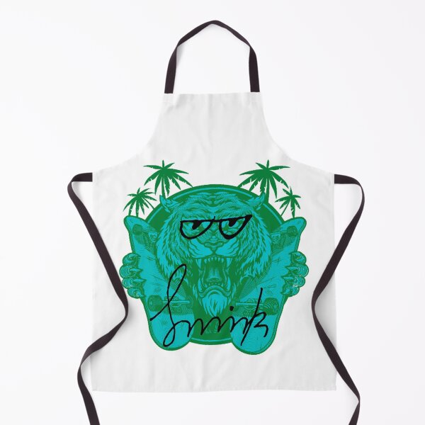 Item preview, Smirk Green Blue Tiger designed and sold by efoze.