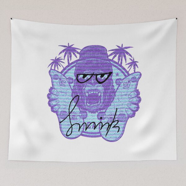 Item preview, Smirk Purple Gorilla designed and sold by efoze.