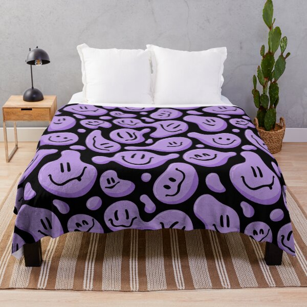 Item preview, Purple Liquid Smiley Faces designed and sold by Ayoub14.