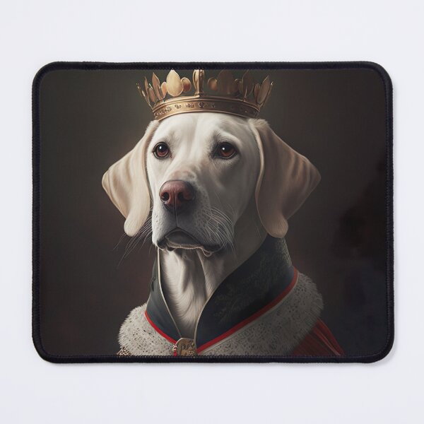 Item preview, Dog King of England Style Monarchy designed and sold by unrealartwork.