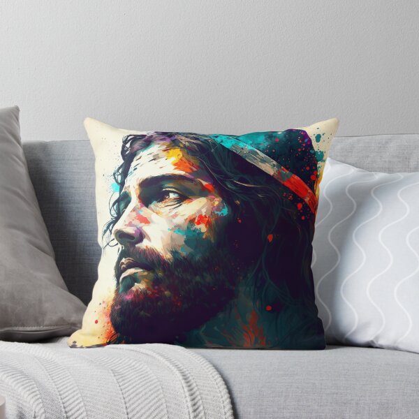 Item preview, Another Beautiful Portrait of Jesus Christ designed and sold by unrealartwork.