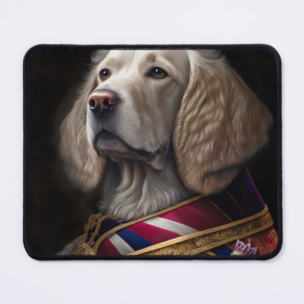 Item preview, Another Dog King of England Style Monarchy Portrait designed and sold by unrealartwork.