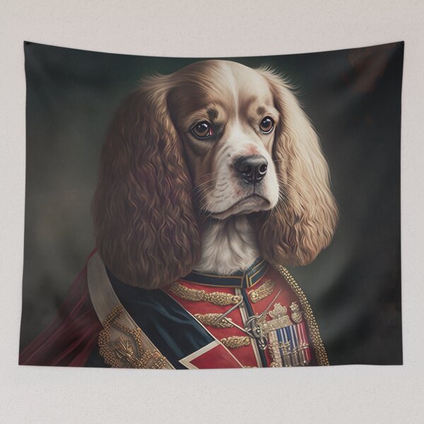 Item preview, A Dog King of England Style Monarchy designed and sold by unrealartwork.