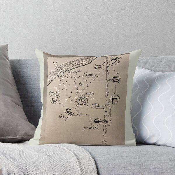Item preview, Immune system (sepia) designed and sold by neuraloot.