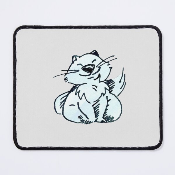 Item preview, Hand-drawn Ink Art. Fun Cat' Story. Happy Blue Cat designed and sold by DigiPicStock.