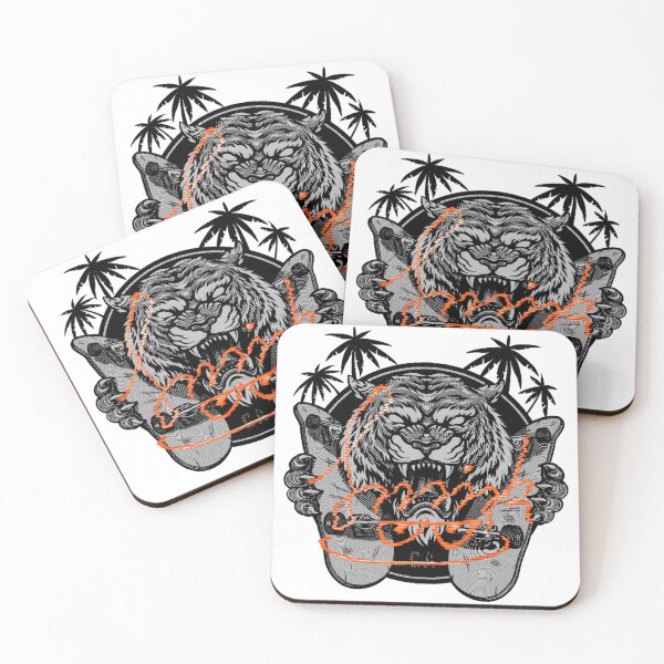 Item preview, Smirk Skate Tiger  designed and sold by efoze.