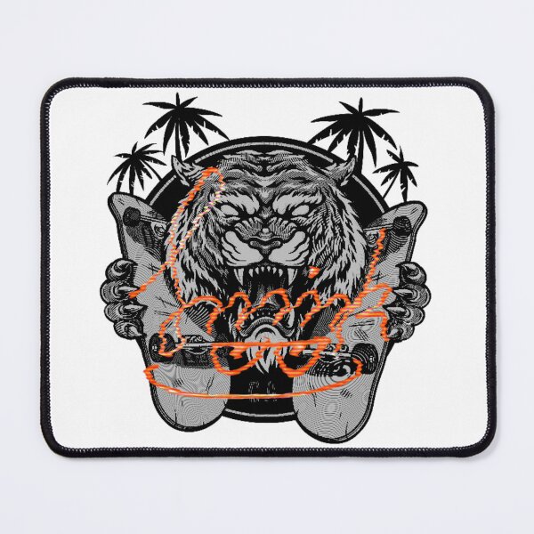 Item preview, Smirk Skate Tiger  designed and sold by efoze.