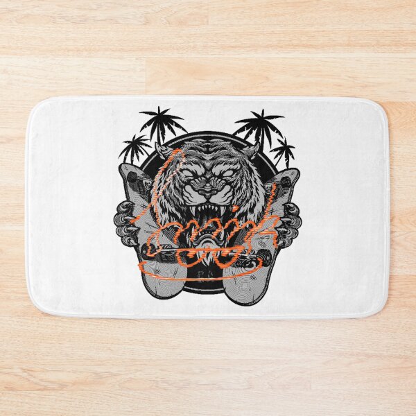 Item preview, Smirk Skate Tiger  designed and sold by efoze.