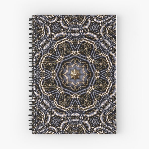 Item preview, Octagonal Elliptical Patterns In Silver Blue designed and sold by Xzendor7 Digital Art Creations.