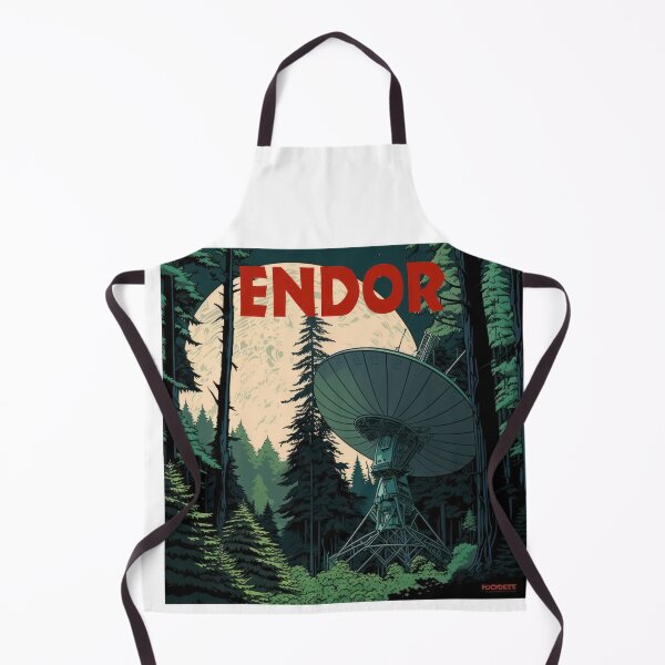 Item preview, Endor Vintage style Movie places Travel Poster Print designed and sold by 3 CITIES.