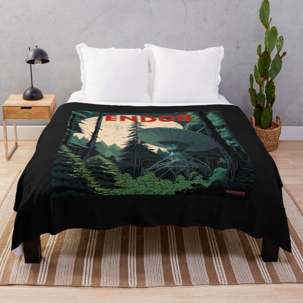 Item preview, Endor Vintage style Movie places Travel Poster Print designed and sold by 3 CITIES.