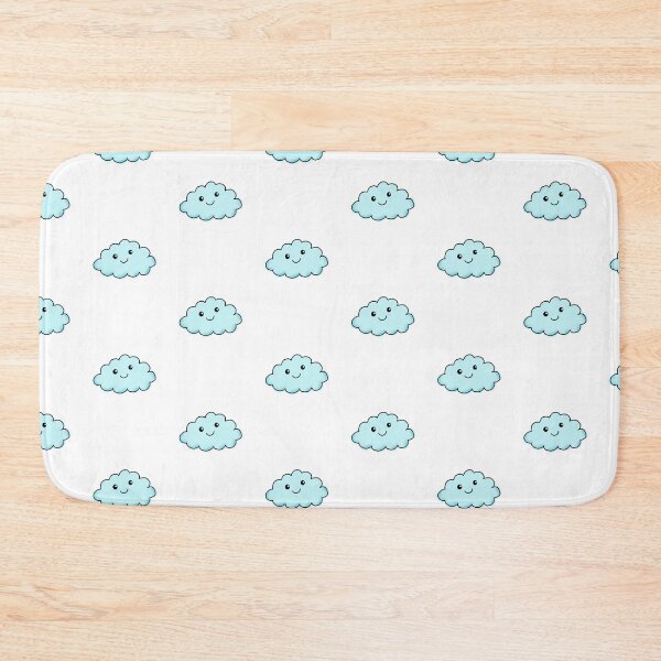 Item preview, Cute Happy smiling cloud designed and sold by Stickernpattern.