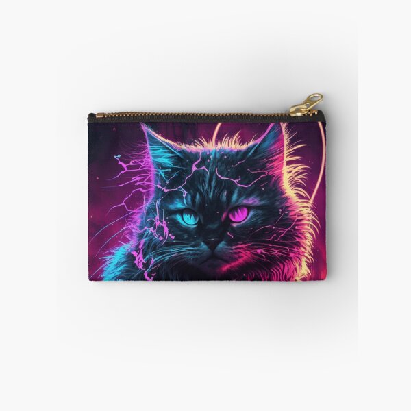 Item preview, Stray Cyberpunk Cat Staring Into Your Soul designed and sold by Nightarcade.