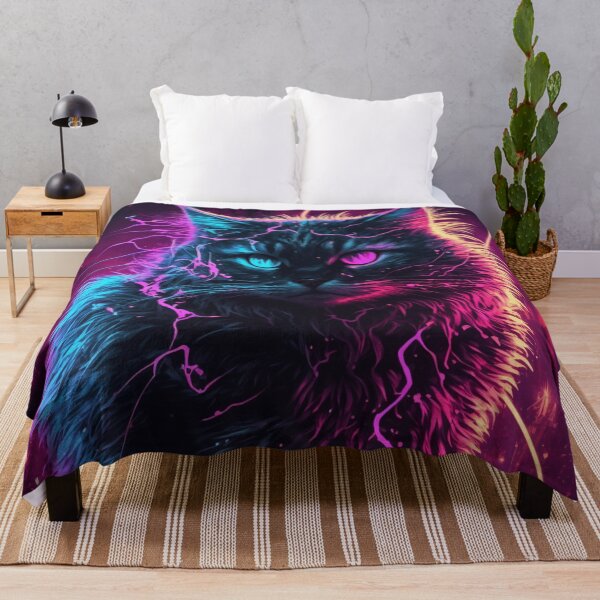 Item preview, Stray Cyberpunk Cat Staring Into Your Soul designed and sold by Nightarcade.