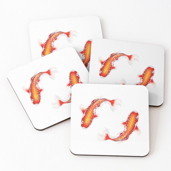 Item preview, Two koi carp swim in a circle designed and sold by Kreativa1.
