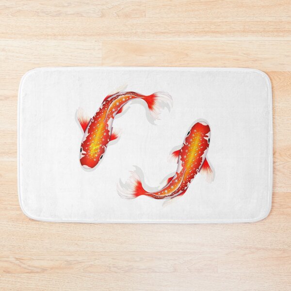 Item preview, Two koi carp swim in a circle designed and sold by Kreativa1.