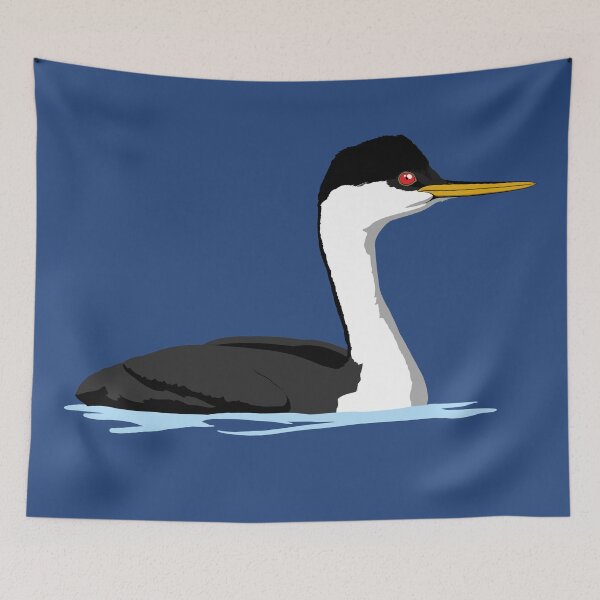 Item preview, Western Grebe designed and sold by BennuBirdy.