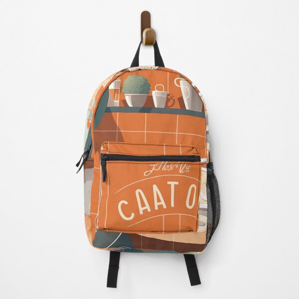 Item preview, Beautiful Orange Dog in a French Bistro Coffee designed and sold by unrealartwork.