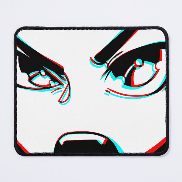 Item preview, Anime Manga angry face Japanese animated 3D look designed and sold by StudioLiteDaLu.