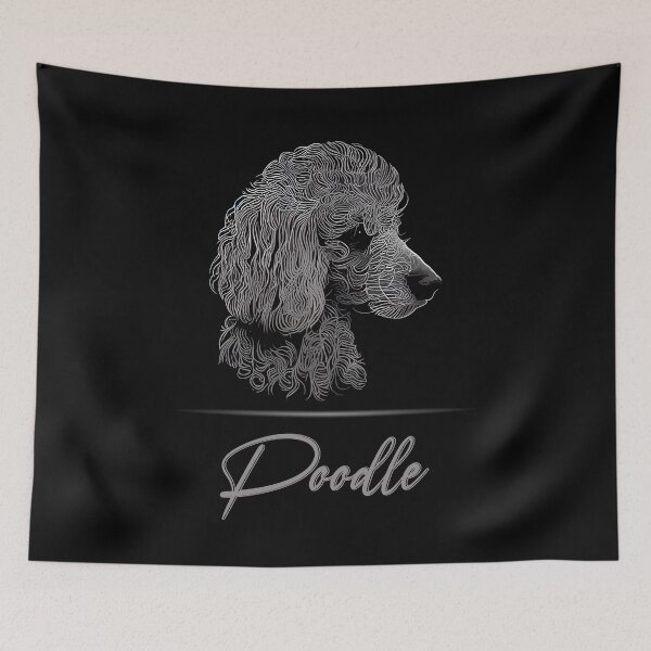 Item preview, Poodle Portrait designed and sold by Best-Breeds.