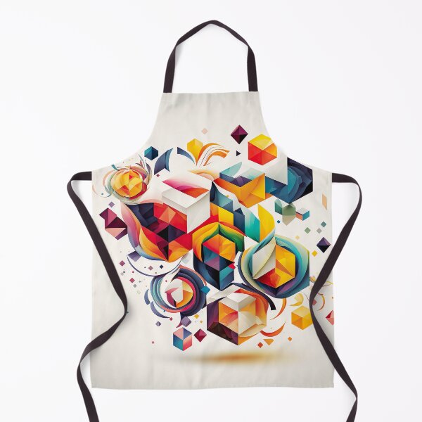 Item preview, Abstract Shapes Colorful Illustration Drawing designed and sold by unrealartwork.