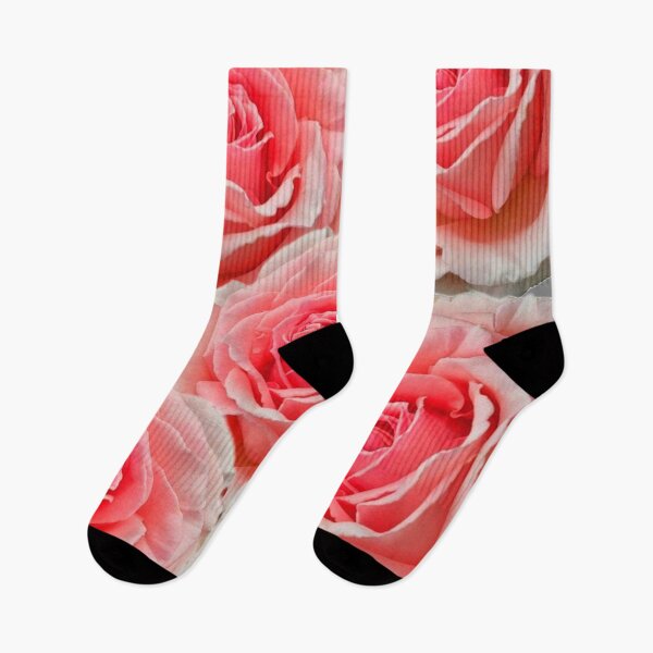 Item preview, FIVE PINK GARDEN ROSES ABSTRACT ART designed and sold by sharlesart.