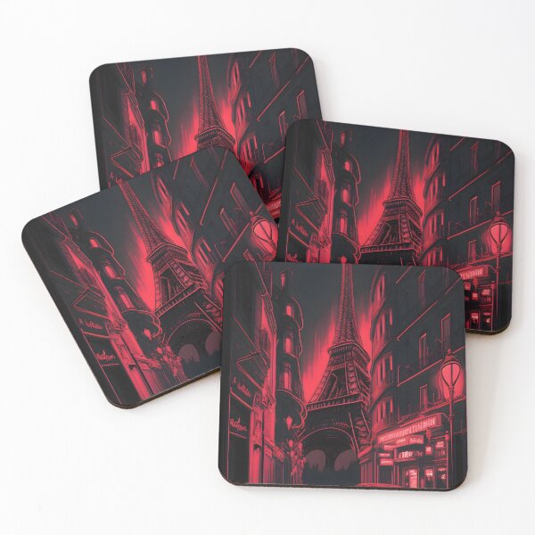 Item preview, "Eiffel Tower Nightscape: A Technicolor Vision of Paris" designed and sold by Rais002.