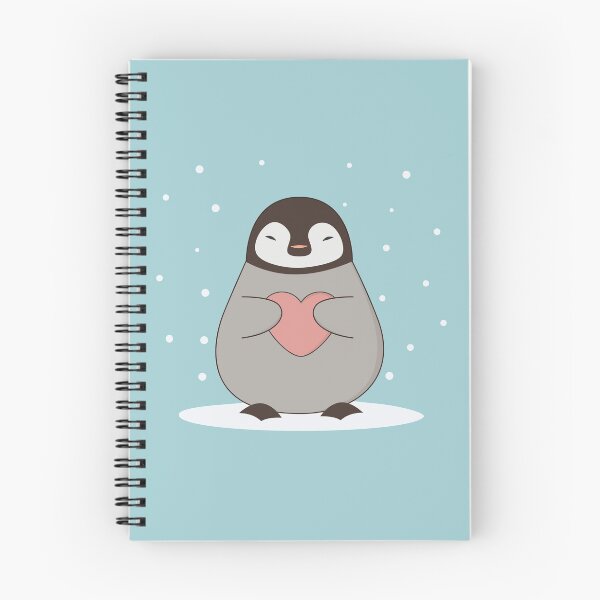 Item preview, Kawaii Cute Winter Penguin  designed and sold by wordsberry.