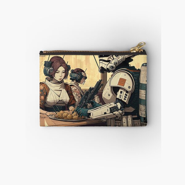 Item preview, Futuristic Japan Izakaya Drawing Illustration designed and sold by unrealartwork.