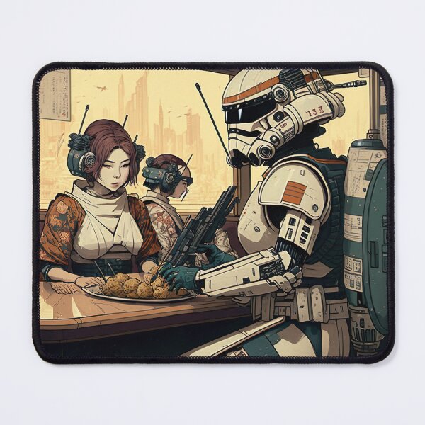 Item preview, Futuristic Japan Izakaya Drawing Illustration designed and sold by unrealartwork.