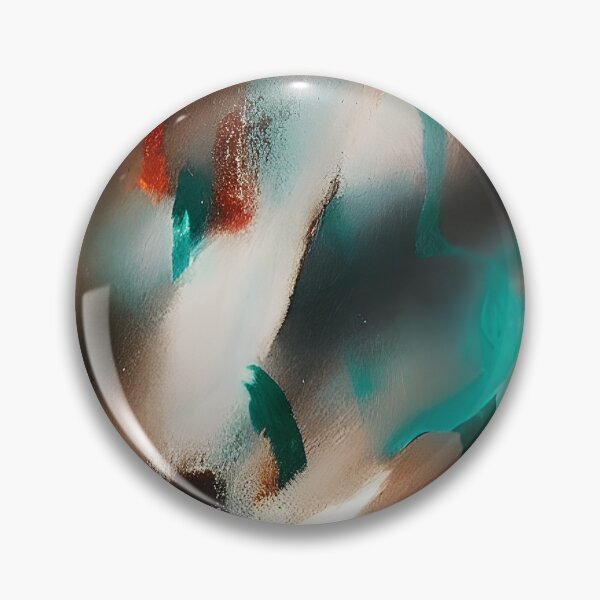 Artikelvorschau, Teal and rust abstract paint blend entworfen und verkauft von ibelieveimages.