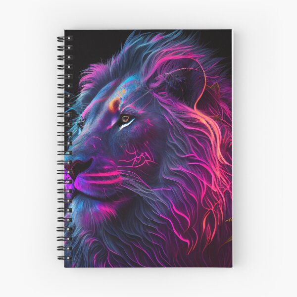 Item preview, Rainbow Mane Jungle Cat Lion designed and sold by mcmtdesigns.