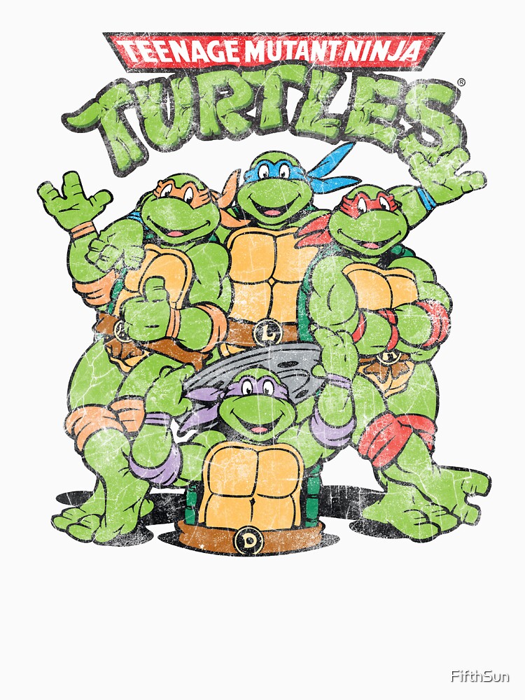 Teenage Mutant Ninja Turtles Classic Retro Logo Essential T-Shirt