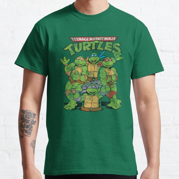 Teenage Mutant Ninja Turtles Classic Retro Logo Classic T-Shirt
