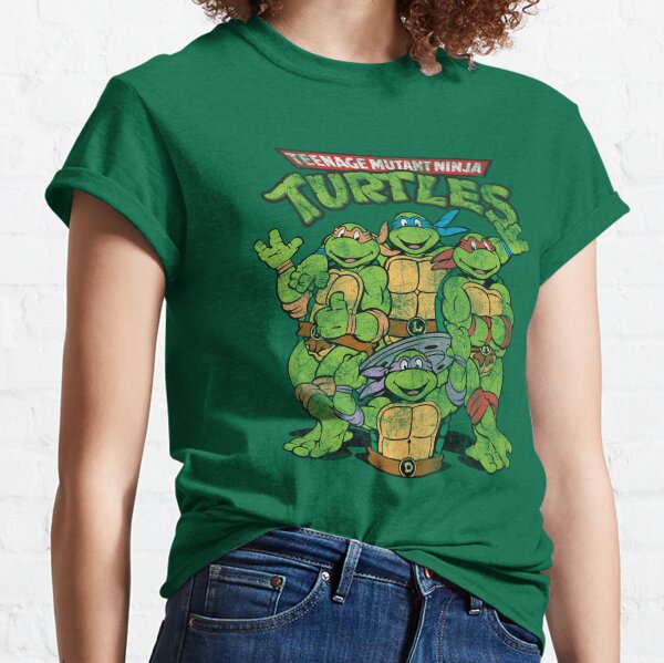 Teenage Mutant Ninja Turtles Classic Retro Logo Classic T-Shirt