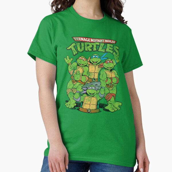 Item preview, Teenage Mutant Ninja Turtles Classic Retro Logo designed and sold by FifthSun.