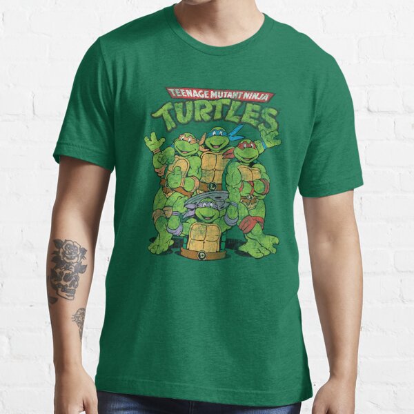 Teenage Mutant Ninja Turtles Men's Best Friend Shot T-Shirt Green