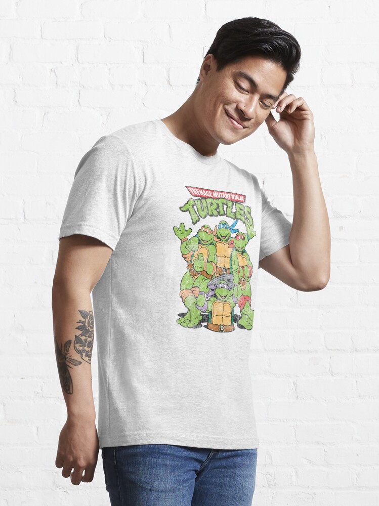 Teenage Mutant Ninja Turtles Classic Retro Logo Essential T-Shirt for Sale  by FifthSun