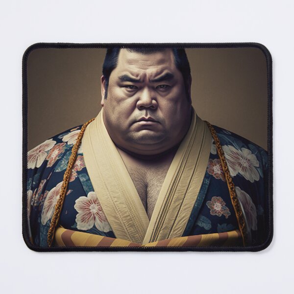 Artikelvorschau, Sumo-Wrestler-Kimono-Zeichnungsillustration entworfen und verkauft von unrealartwork.
