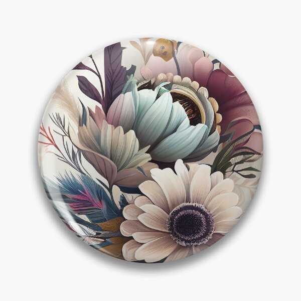 Item preview, Delicate Botanical Flowers designed and sold by unrealartwork.