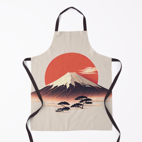 Item preview, Mount Fuji Illustration Minimalist Design designed and sold by unrealartwork.