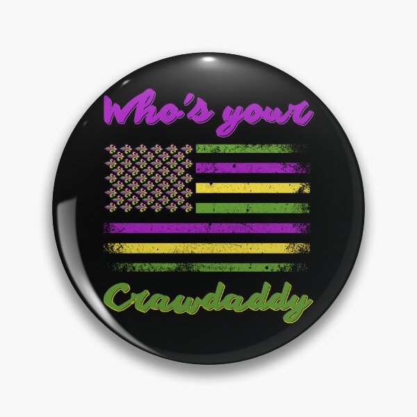 Item preview, Whos Your Crawdaddy Crawfish Jester Beads Funny Mardi Gras T-Shirt designed and sold by Modern Outlet  ⭐⭐⭐⭐⭐.