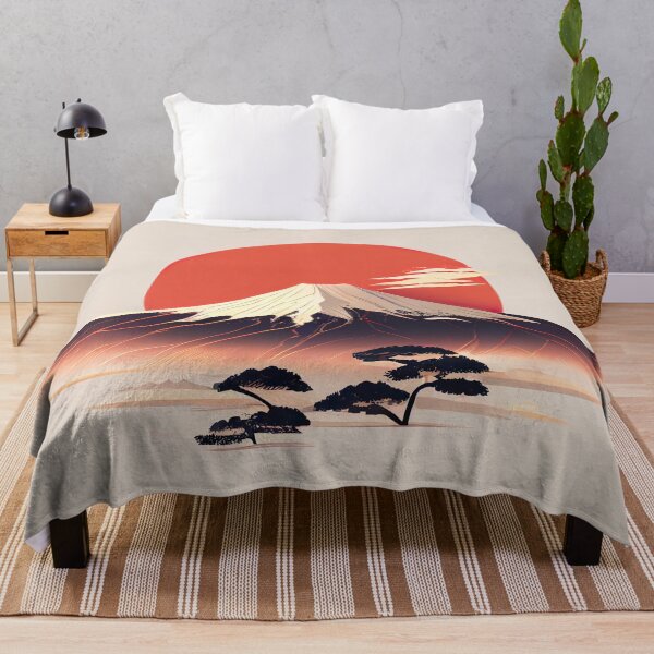 Item preview, Mount Fuji Illustration Minimalist Design designed and sold by unrealartwork.