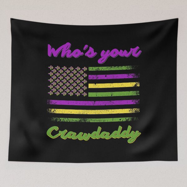 Item preview, Whos Your Crawdaddy Crawfish Jester Beads Funny Mardi Gras T-Shirt designed and sold by Modern Outlet  ⭐⭐⭐⭐⭐.