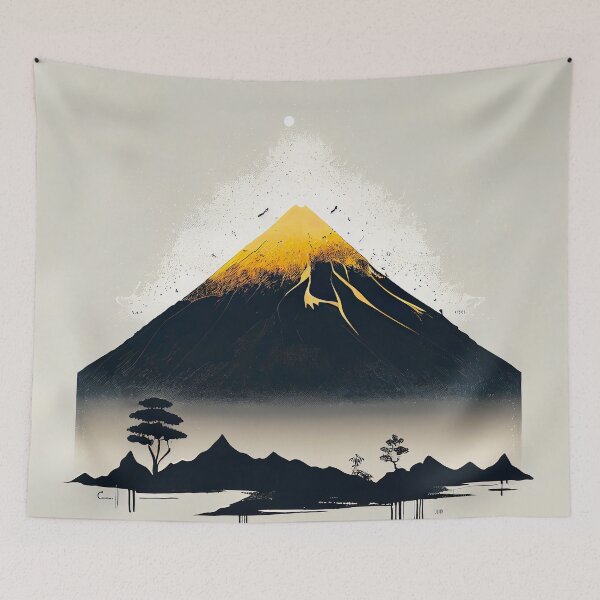 Item preview, Sunny Mount Fuji designed and sold by unrealartwork.